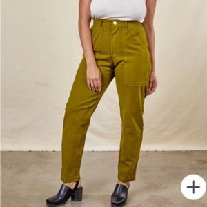 Big Bud Press Olive Pencil Pants (size M)